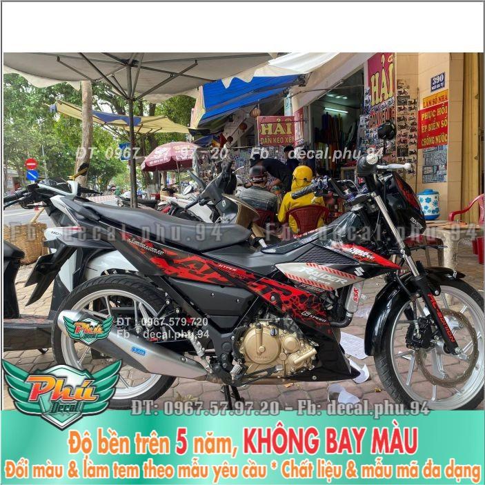 Tem rời Raider Đỏ đen