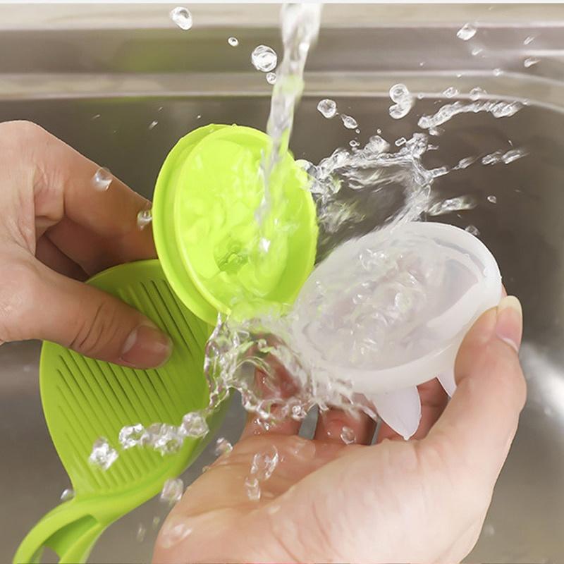 Kitchen Creative Washing Tool Multi-Function Rice Washing Spoon Washing Rice Sieve Not Hurt Hand Household Sink Food Drain Rack