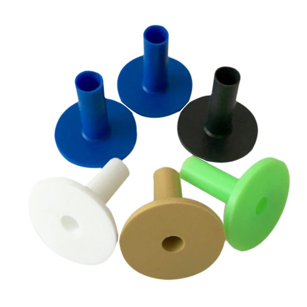 12pcs Rubber Golf Driving Range Tees Reusable Golf Ball Trainer Practice