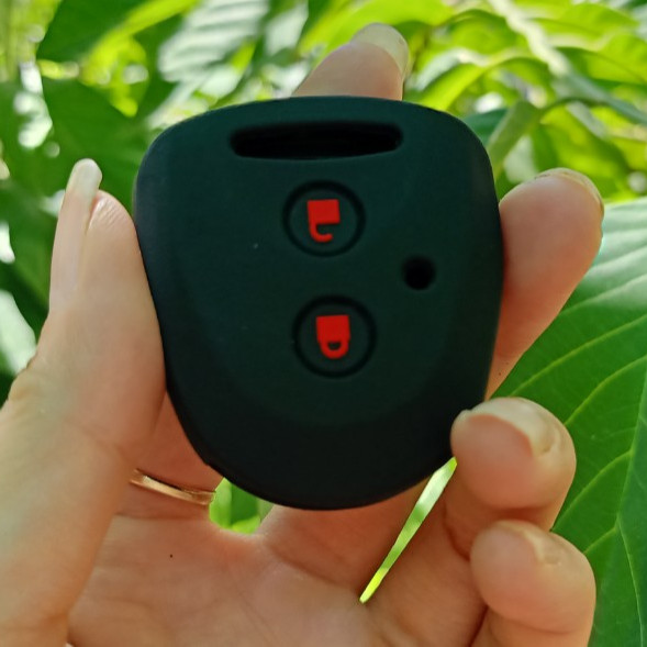 Bọc chìa khóa ốp chìa khóa xe toyota wigo bọc silicon chống va đập