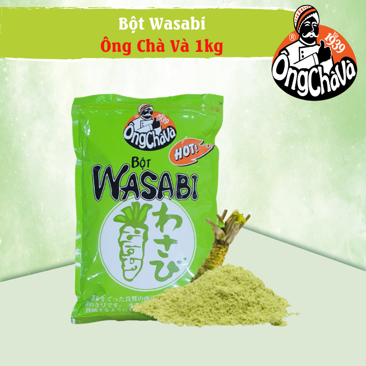 Bột Mù Tạt Wasabi Ông Chà Và 1kg ( Wasabi Powder)