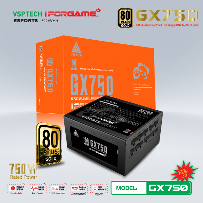 Nguồn VSPTECH GX750W