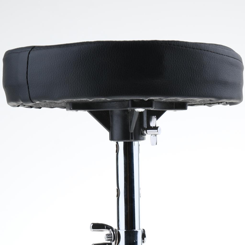 2x1 Piece Drum Throne Seat Drummers Stool Stand Chair