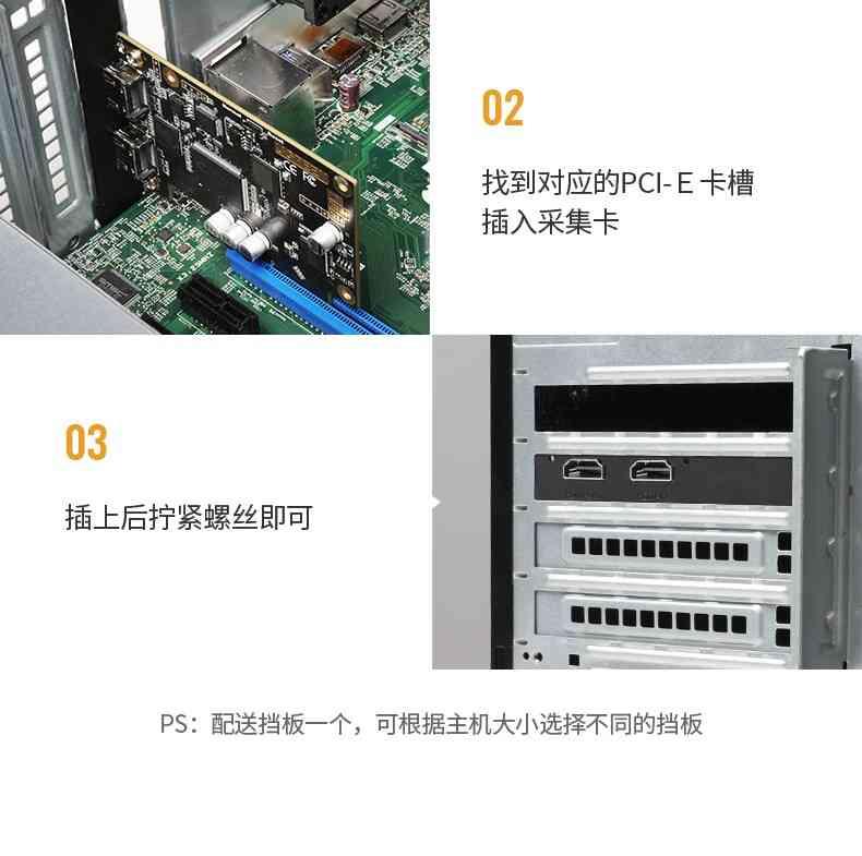 Ugreen UG80689CM542TK PCI-e 4k 60Hz Card ghi hình chuẩn PCI-E hổ trợ độ phân giải 4k60hz 1080p@60Hz - HÀNG CHÍNH HÃNG