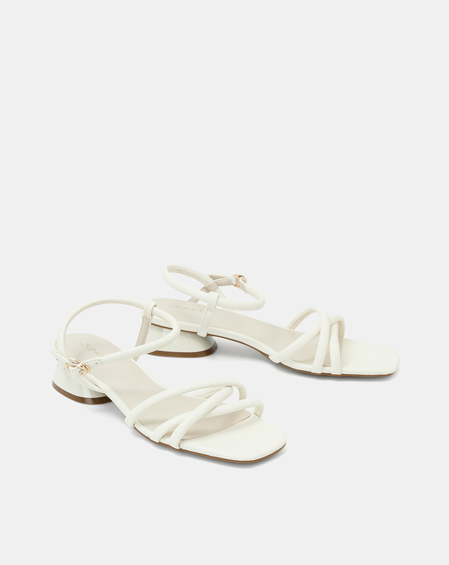 Giày Sandal Nữ 3cm Thời Trang JUNO Dây Tròn SD03069