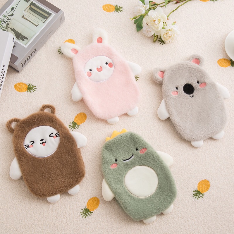 Túi chườm nóng đau bụng kinh nguyệt dành cho nữ, chườm nóng lạnh y tế, túi sưởi ấm bụng nhiều mẫu size lớn 500ml