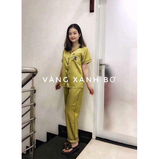 Bộ lụa satin cao cấp | chất mát dày dặn ko nhăn siêu sang|