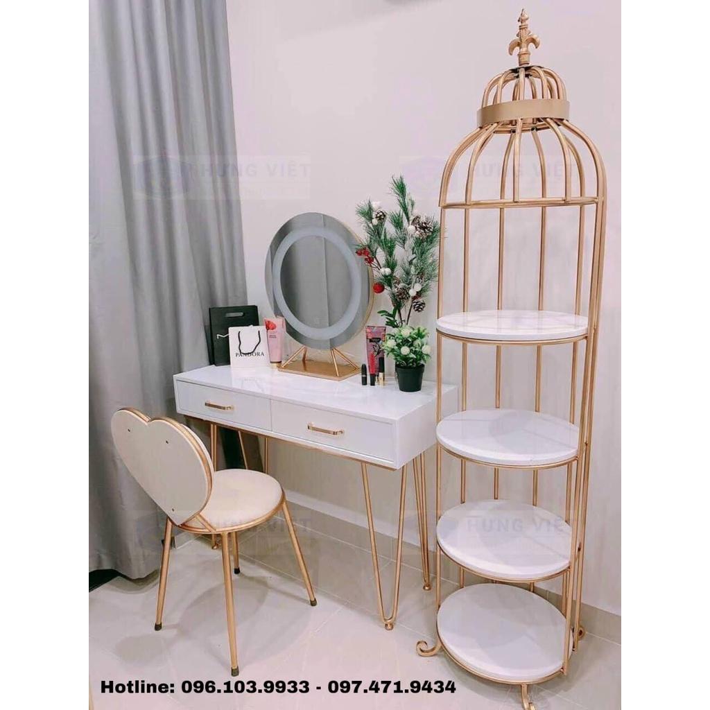 Kệ Decor Lồng Chim Sang Chảnh 1m60x40 SALE