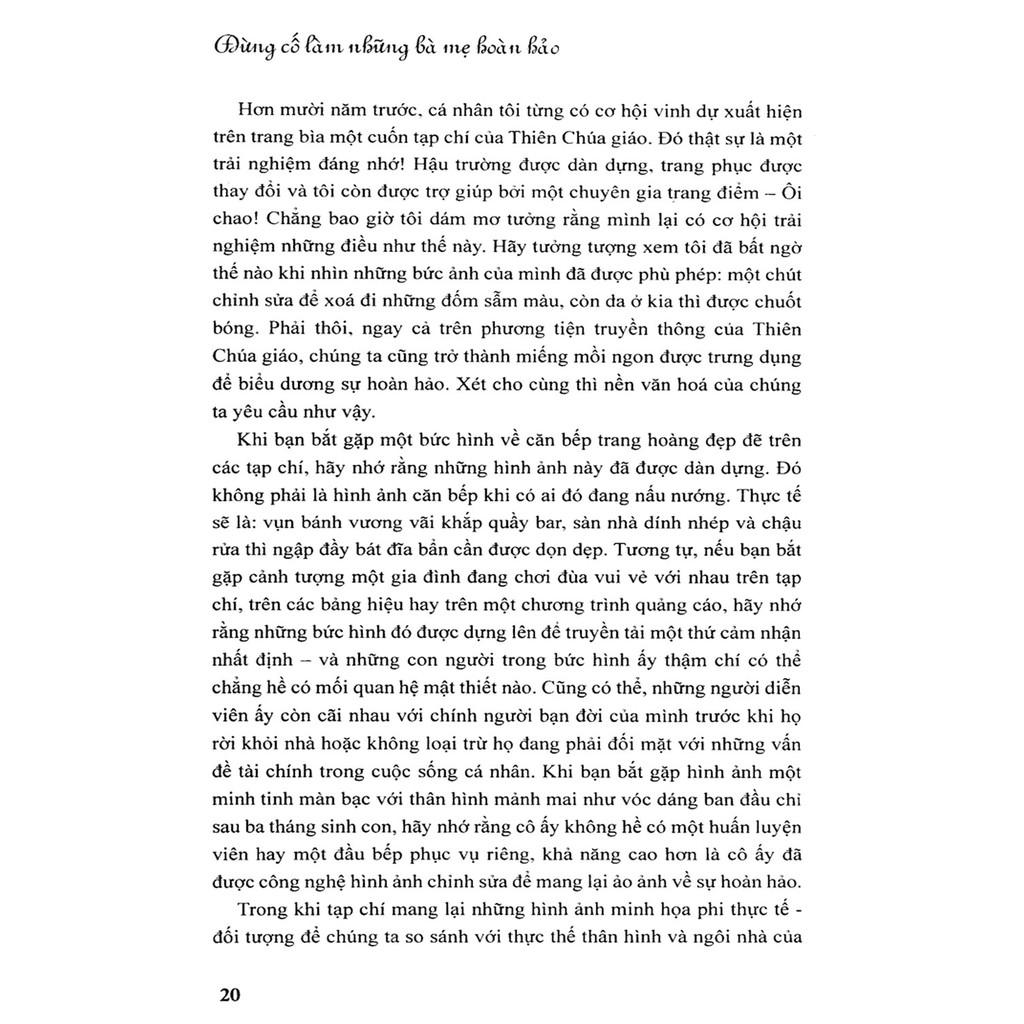 Sách - Đừng cố làm những bà mẹ hoàn hảo