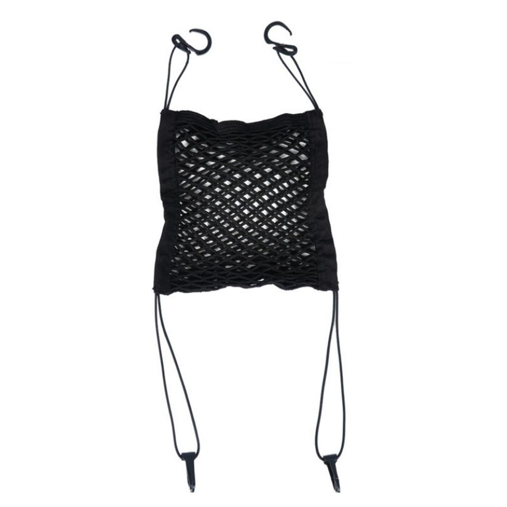 Durable 3-Layer Car Seat Storage Mesh Net Phone Holder Organizer