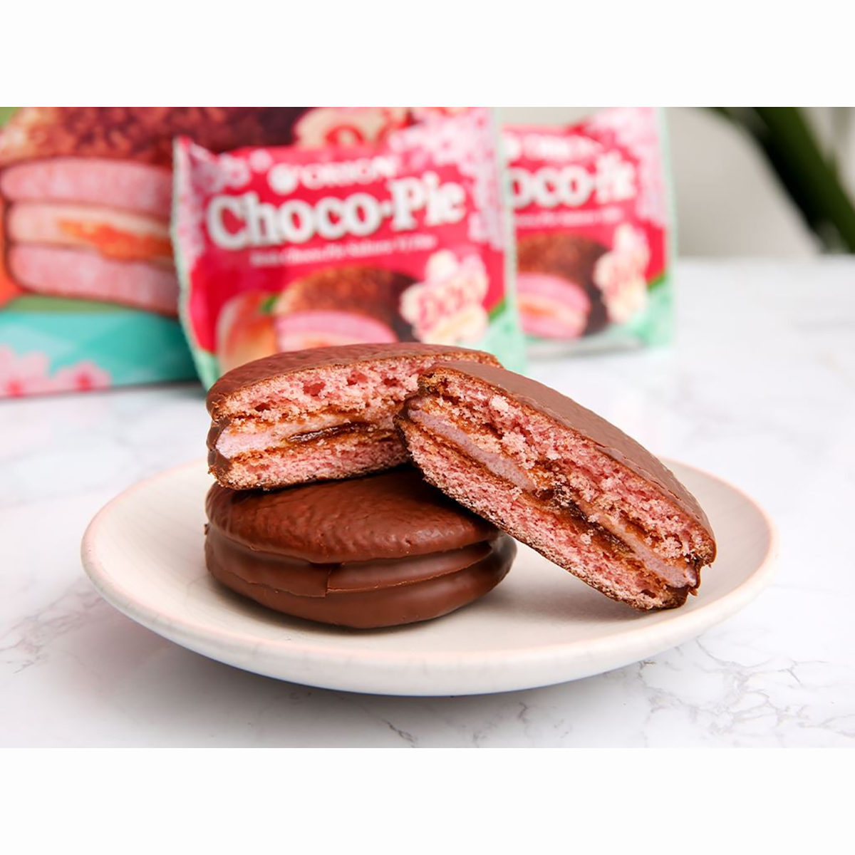 [Quà tết 2024] Bánh ChocoPie Orion Sakura Đào 360g