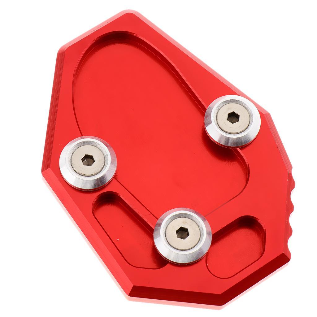 Motorcycle Kickstand Side Stand Extension Plate Pad for
