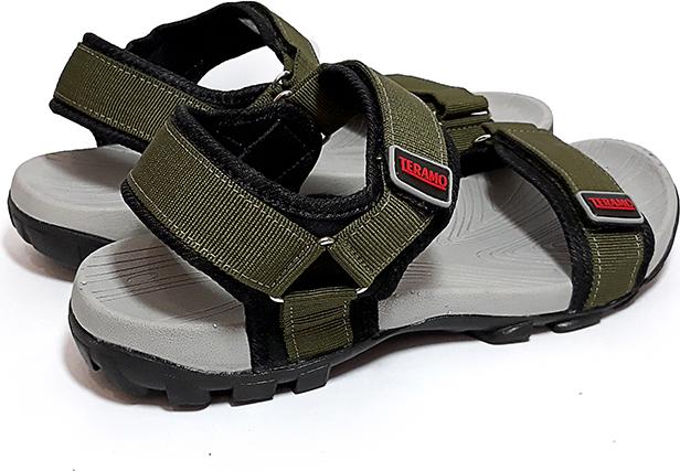 Giày Sandal Nữ Quai Ngang Teramo TRM06 Xanh Rêu