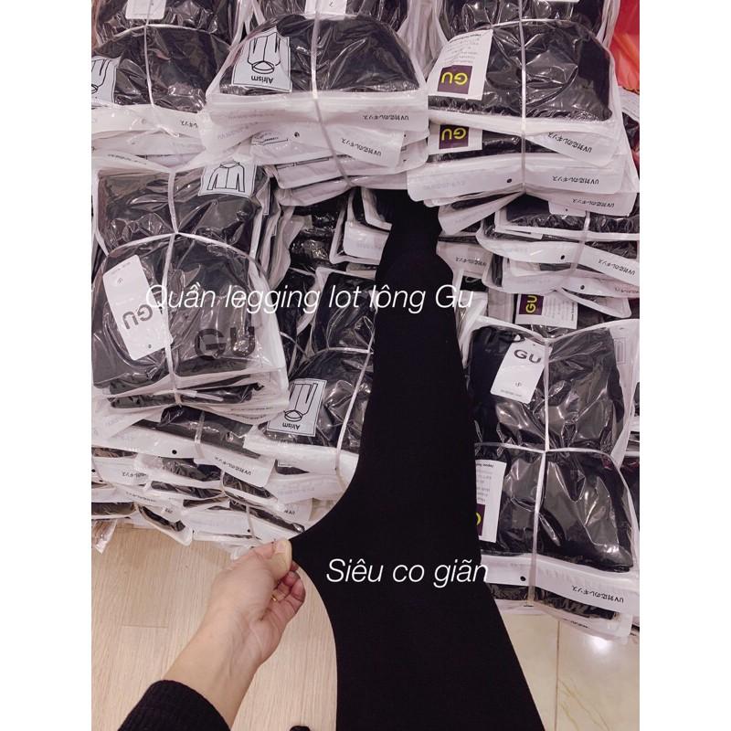 Quần legging lót lông siêu ấm