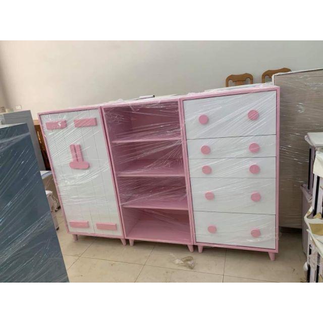 Các mẫu tủ gỗ đáng yêu cho bé