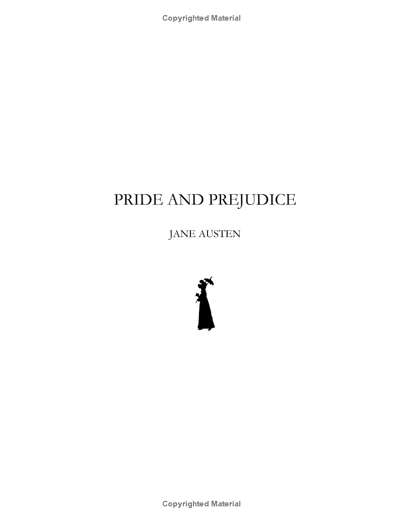 Pride and Prejudice - Vintage