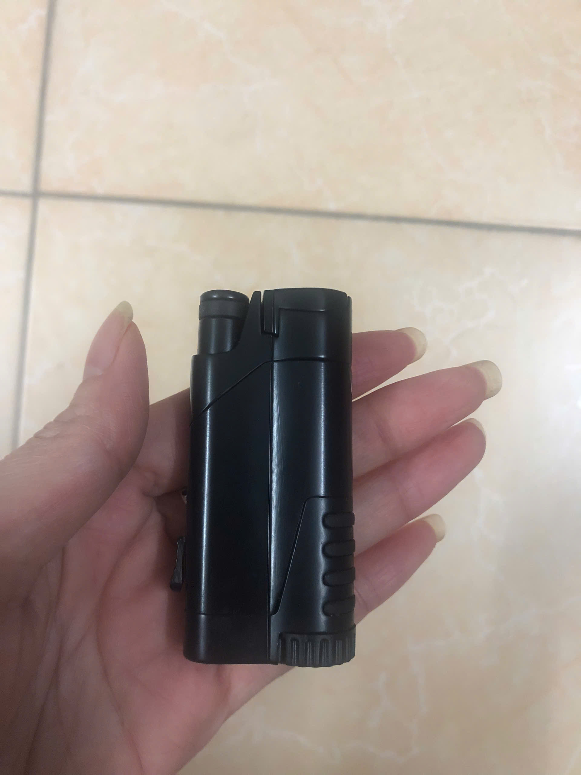 Vỏ hôp quẹt bật lửa khò 1 tia kèm đục