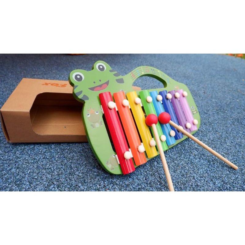 đồ chơi gỗ việt nam xuất khẩu châu âu - Đàn Xylophone hình Khủng long