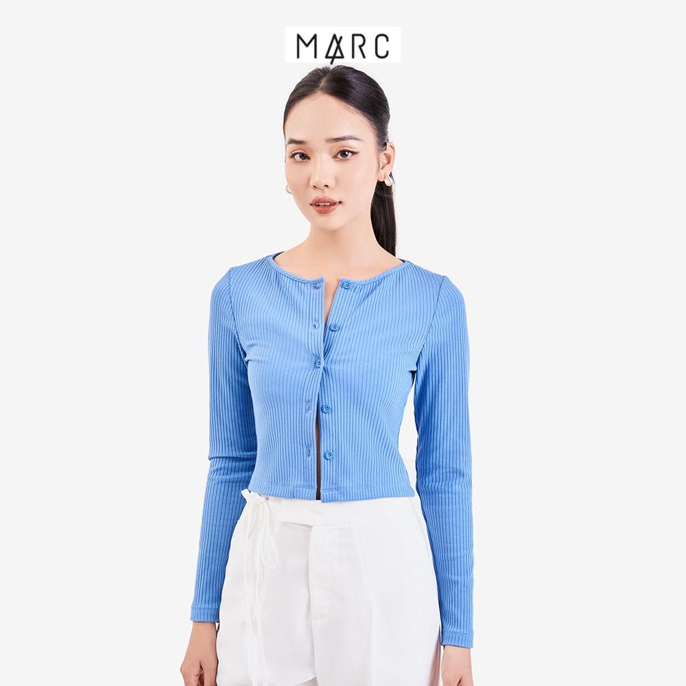 Áo khoác cardigan nữ MARC FASHION tay dài cài nút CBMH081822