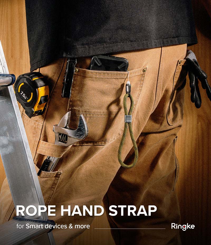 Dây đeo RINGKE Rope Hand Strap - Hàng Chính Hãng