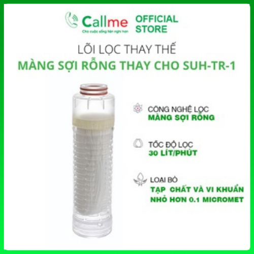 Lõi lọc sợi rỗng Callme Kitz PGW20-F1MS-1 - Lõi lọc thay thế cho bộ lọc tổng Callme Kitz SUH-TR-1 công suất lớn - Hàng chính hãng nhập khẩu Nhật Bản