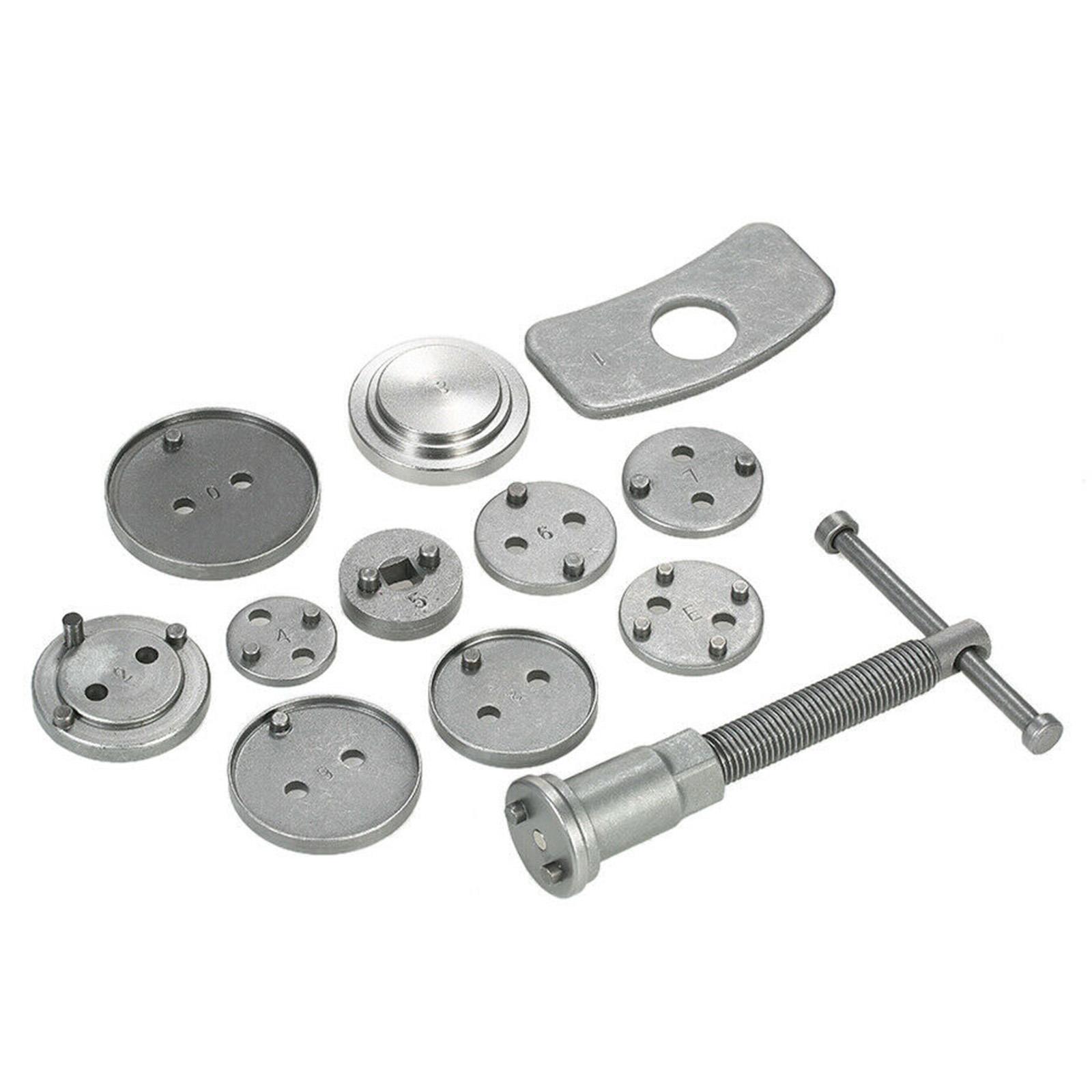 Universal 12Pcs Disc Brake Caliper Piston Rewind Tool Kit Auto Wind Back Car