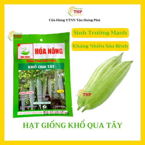 Hạt giống Khổ Qua Tây | Hạt Giống | gói 5gr