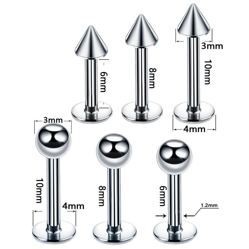 20/Set Jewelry 16G for Belly Nose Lip Eyebrow