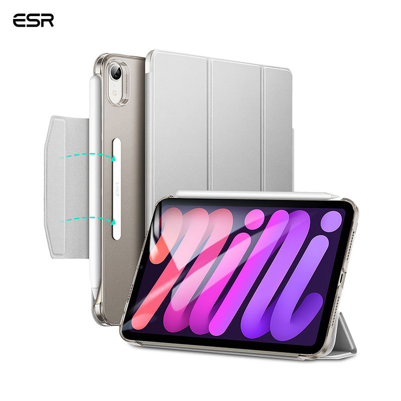 Bao Da Dành Cho iPad Mini 6 ESR Ascend Trifold With Clasp - Hàng Chính Hãng