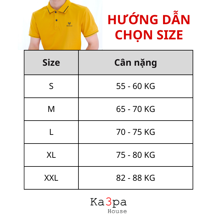 Áo Thun Polo Casual GUMAN White GW111