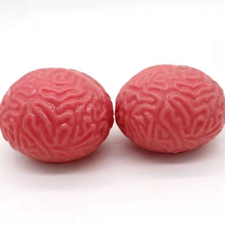 BỘ ÓC Squishy Mochi đồ chơi bóp tay mềm mịn dễ thương chân thực giảm stress co dãn đàn hồi ngộ nghĩnh