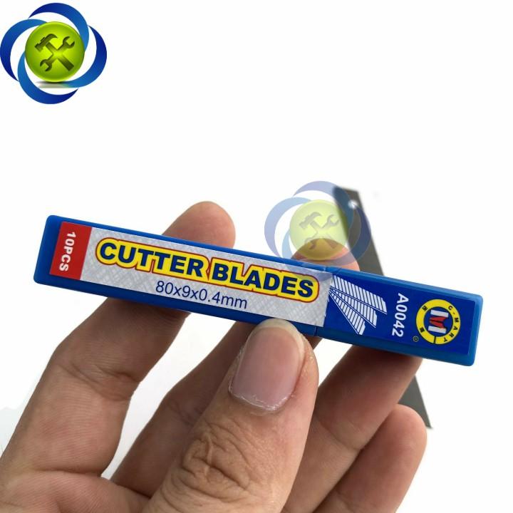 Lưỡi dao rọc giấy C-mart A0042 80x90x0.4mm
