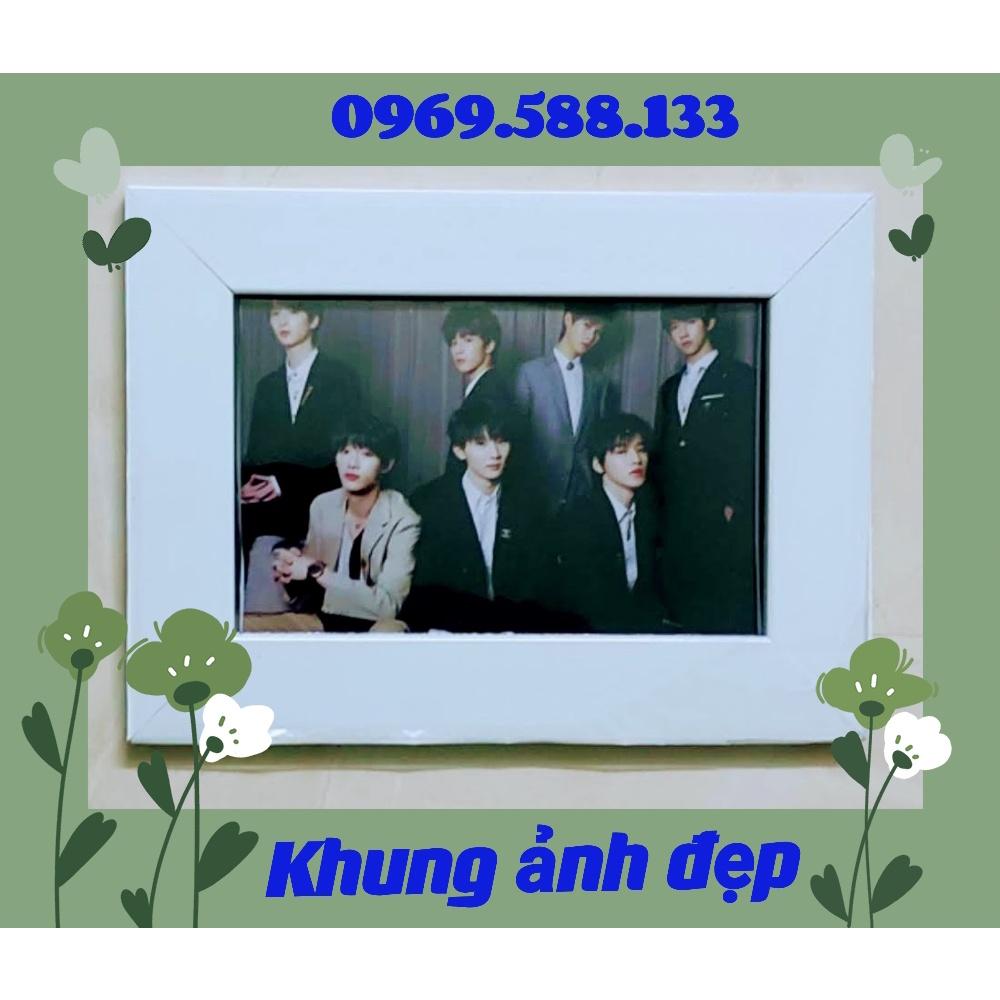 Bộ 10 khung ảnh để bàn 10x15 giá rẻ tặng kèm chân.