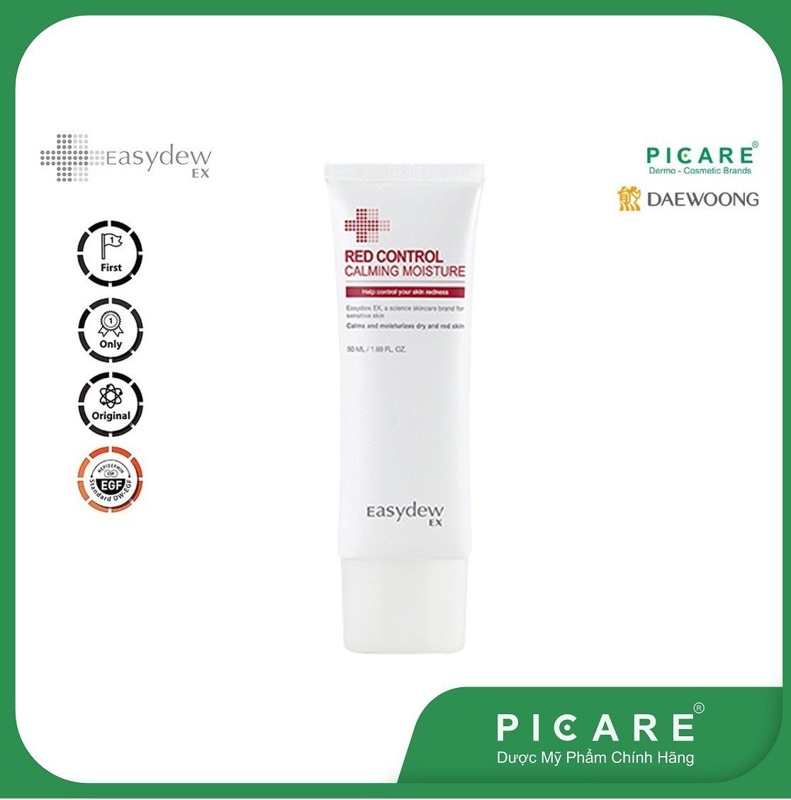 Kem Dưỡng Easydew Rx Cấp Ẩm Phục Hồi Cho Da Đỏ, Viêm, Giãn Mạch Sensitive Barrier Calming Cream 60ml