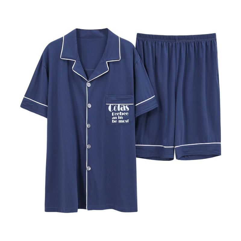 ĐỒ BỘ MẶC NHÀ NAM| BỘ PIJAMA NAM CỘC TAY