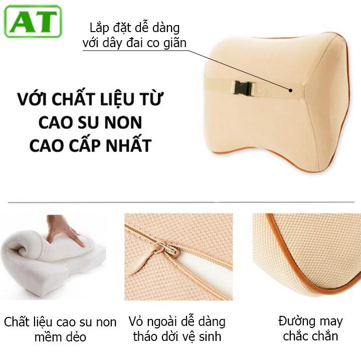 Gối Tựa Đầu Cao Su Non Cao Cấp Dành Cho Ô Tô Xe Hơi