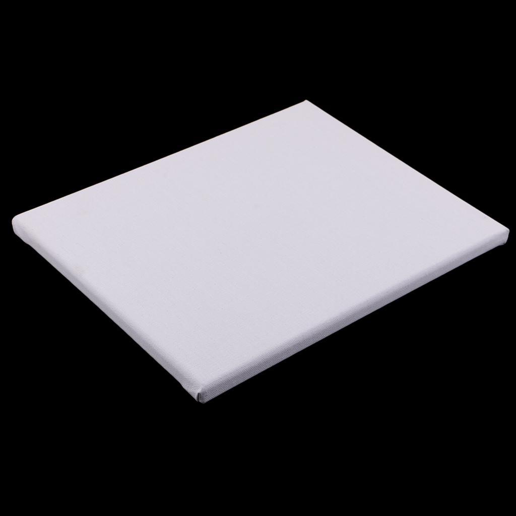 2x 12"x8" 8"x16" Blank Wooden Frame Canvas Panel Boards For Oil Painting