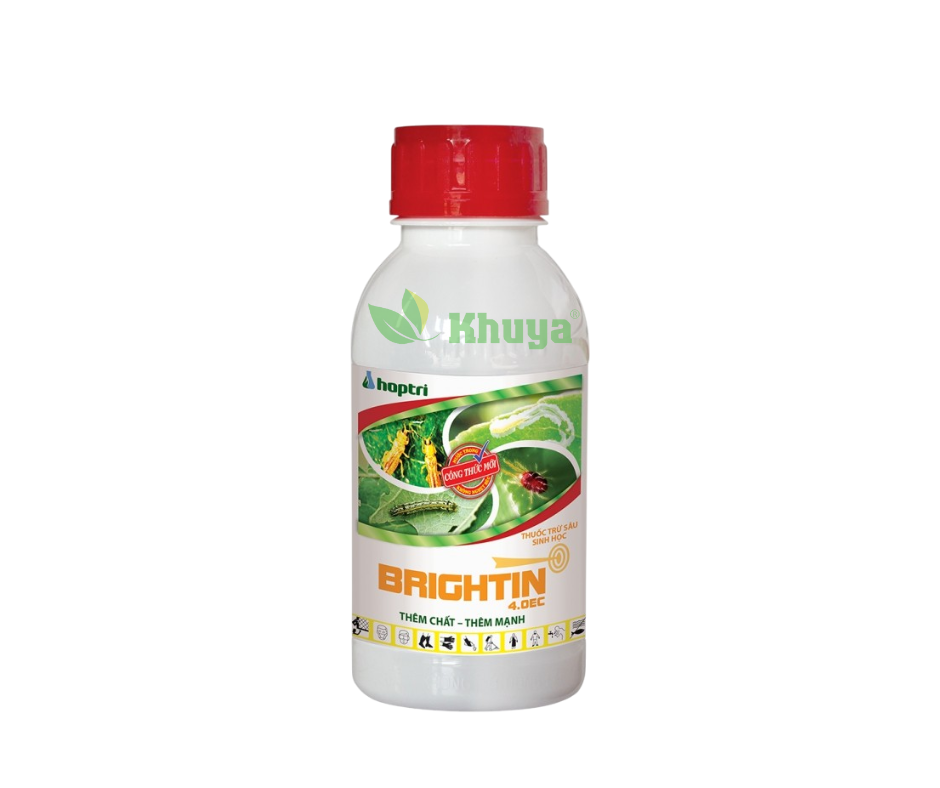 Thuốc trừ sâu sinh học Hợp Trí Brightin 4.0EC 400ml Sâu, Bọ trĩ và Nhện đỏ