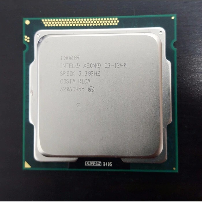 CPU Intel Xeon E3 1240v1 3.70GHz, 8M, 4 Cores 8 Threads (Ngang Core i7-2700) - Hàng chính hãng