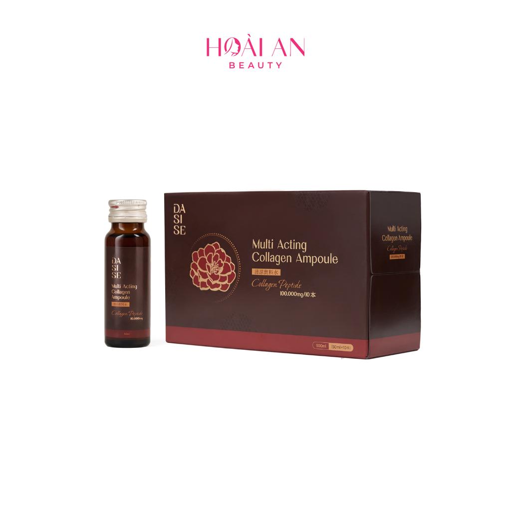 Collagen trẻ hóa da, cải thiện sức khỏe sinh lý nữ Multi Acting Collagen Ampoule 50ml x 10 chai