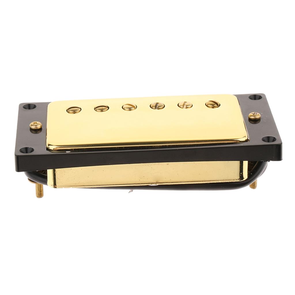 50mm Kép Nóng Đường Sắt Bán Cổ Pickup cho LP Đàn Guitar Điện Thay Thế