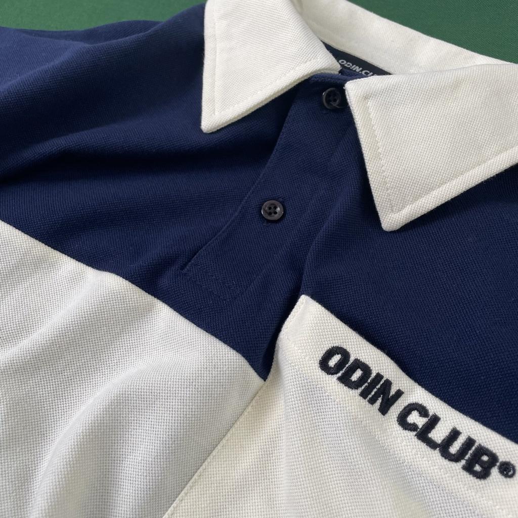 Áo Polo dài tay ODIN CLUB Mixed, Áo Polo dài tay form rộng unisex, Local Brand ODIN CLUB