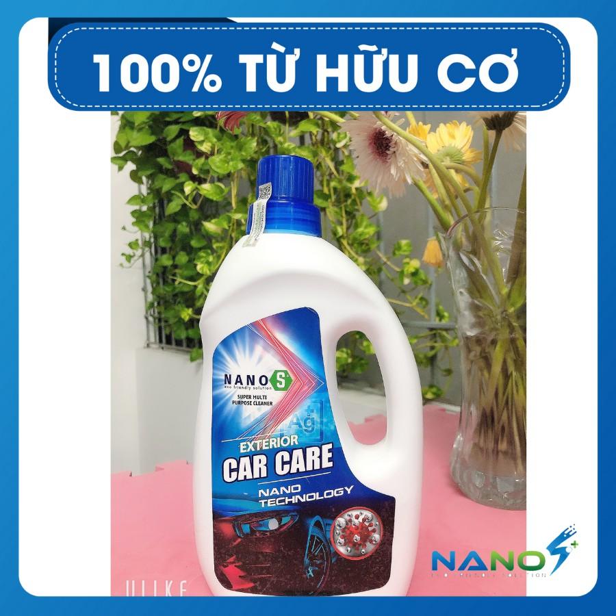Chăm sóc Ngoại thất ôtô Nano S* Car Care - xe sáng bóng như mới, hương thơm nước hoa 500ml