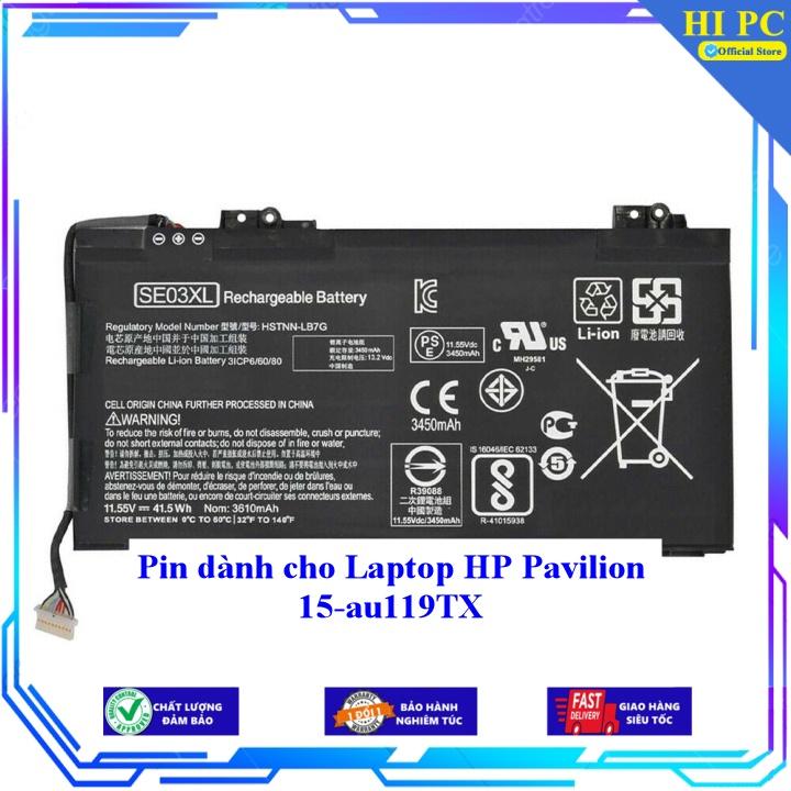 Pin dành cho Laptop HP Pavilion 15-au119TX - Hàng Nhập Khẩu