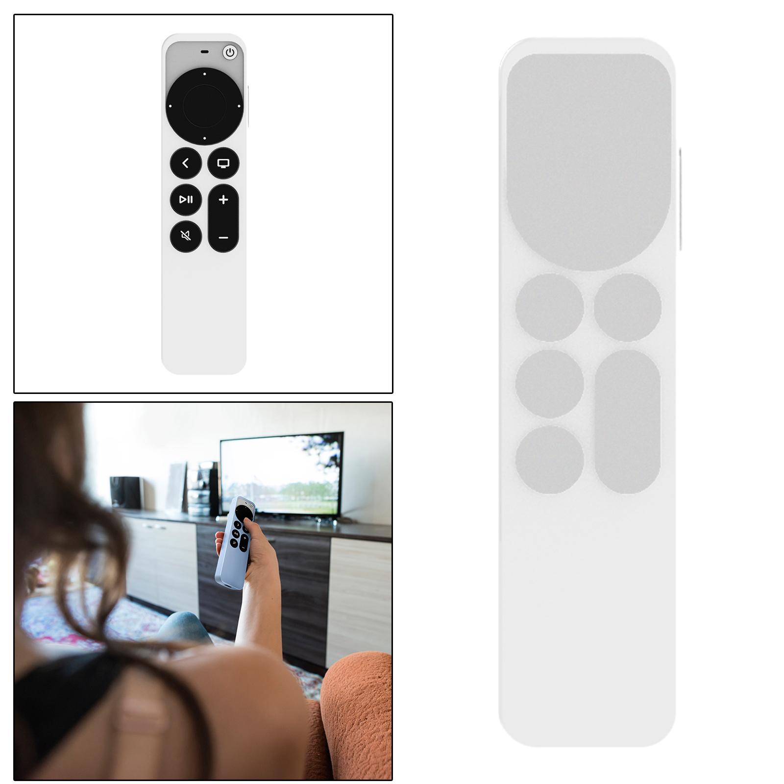 Remote Control Sleeve Protective Case Cover Fit for Apple TV6 Anti-slip Tool