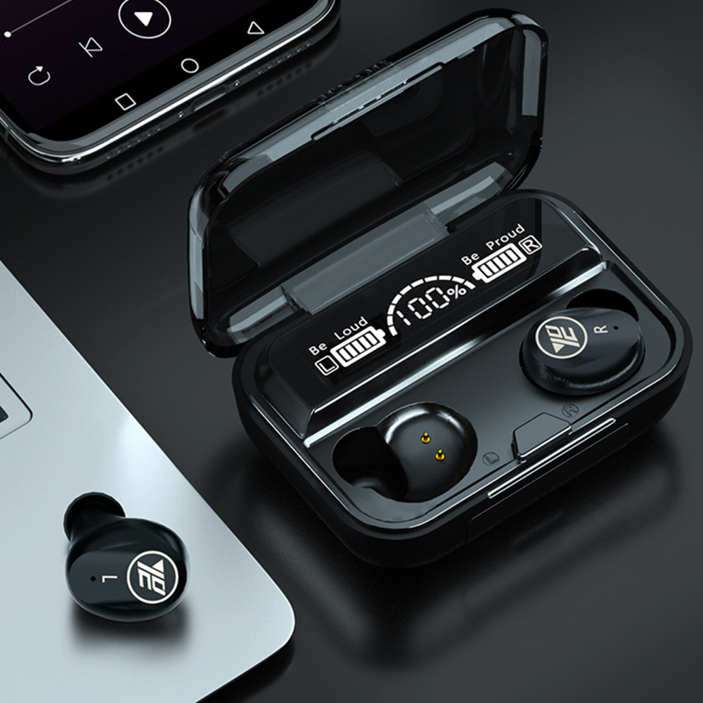Tai Nghe Không Dây M16 BT 5.1 TWS Auto Link IPX7 Chống Thấm Nước Với Hộp Sạc 2000mah