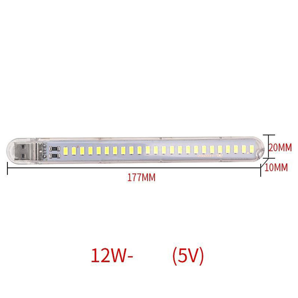 Đèn Led 24 Bóng Siêu Sáng Cắm Cổng Usb (Tặng 1 Móc Khóa Dây Da Pu Đính Đá Lấp Lánh Màu Ngẫu Nhiên)