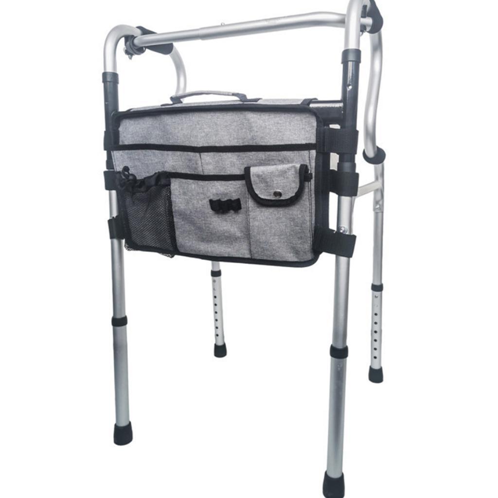 2Pcs Universal Wheelchair Storage Organizer Holder