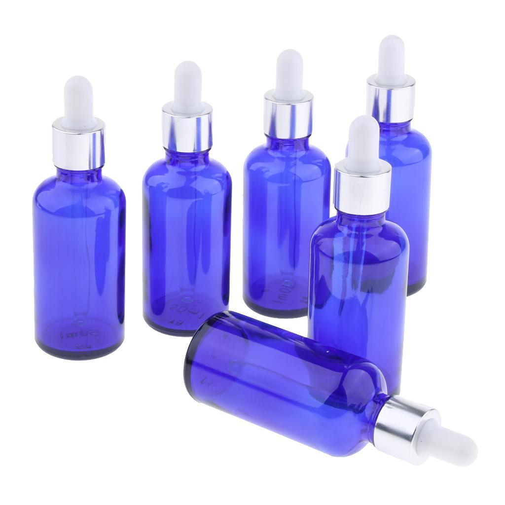 24 Pcs Glass Eye Dropper Dispenser Bottles For Essential Oils Perfume