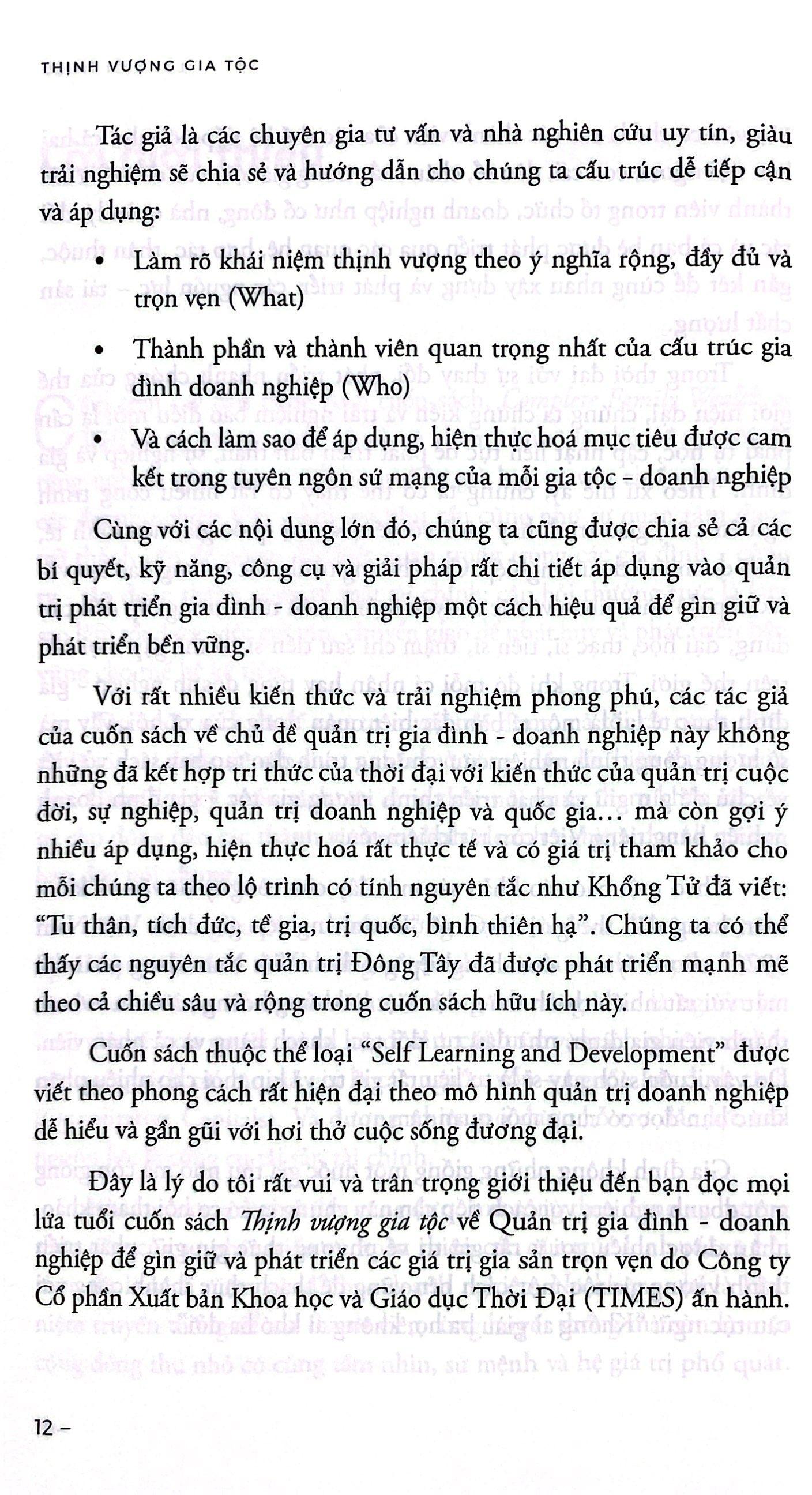 Thịnh Vượng Gia Tộc ( Bìa Mềm)